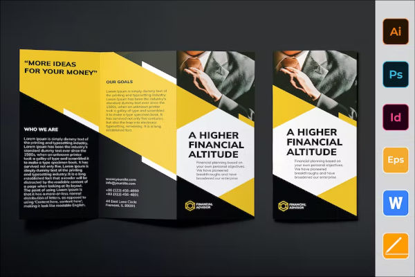 Financial Brochure Templates | 32+ Free & Premium PSD, Word, Ai, InDesign, Downloads